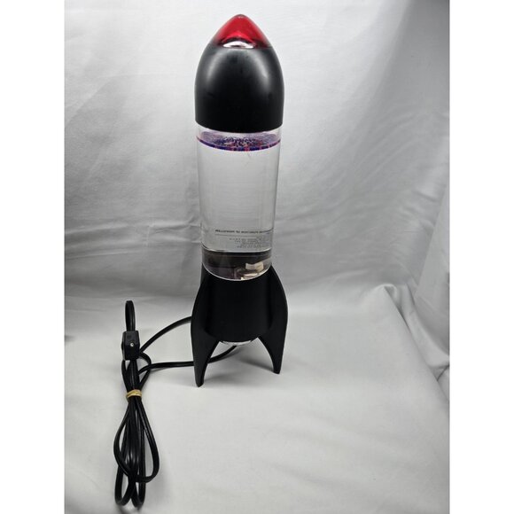 Vintage Kenart Cyclone Tornado Water Lamp Rocket Ship – Space Decor- Retro - Picture 14 of 14